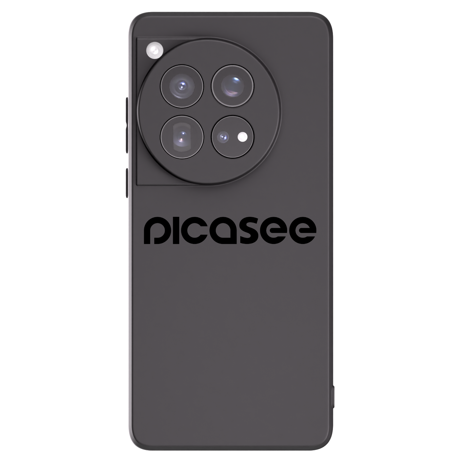 Picasee husă neagră din silicon pentru OnePlus 12 5G - Picasee - new logo - black