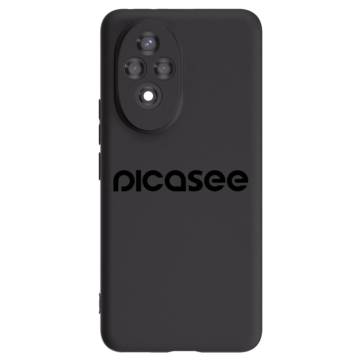 Picasee husă neagră din silicon pentru Honor 200 Pro 5G - Picasee - new logo - black