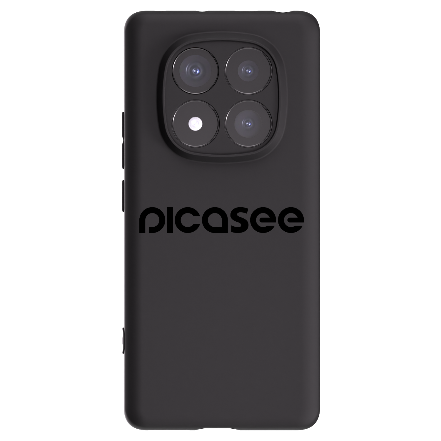 Picasee husă neagră din silicon pentru Xiaomi Redmi Note 14 Pro 5G - Picasee - new logo - black