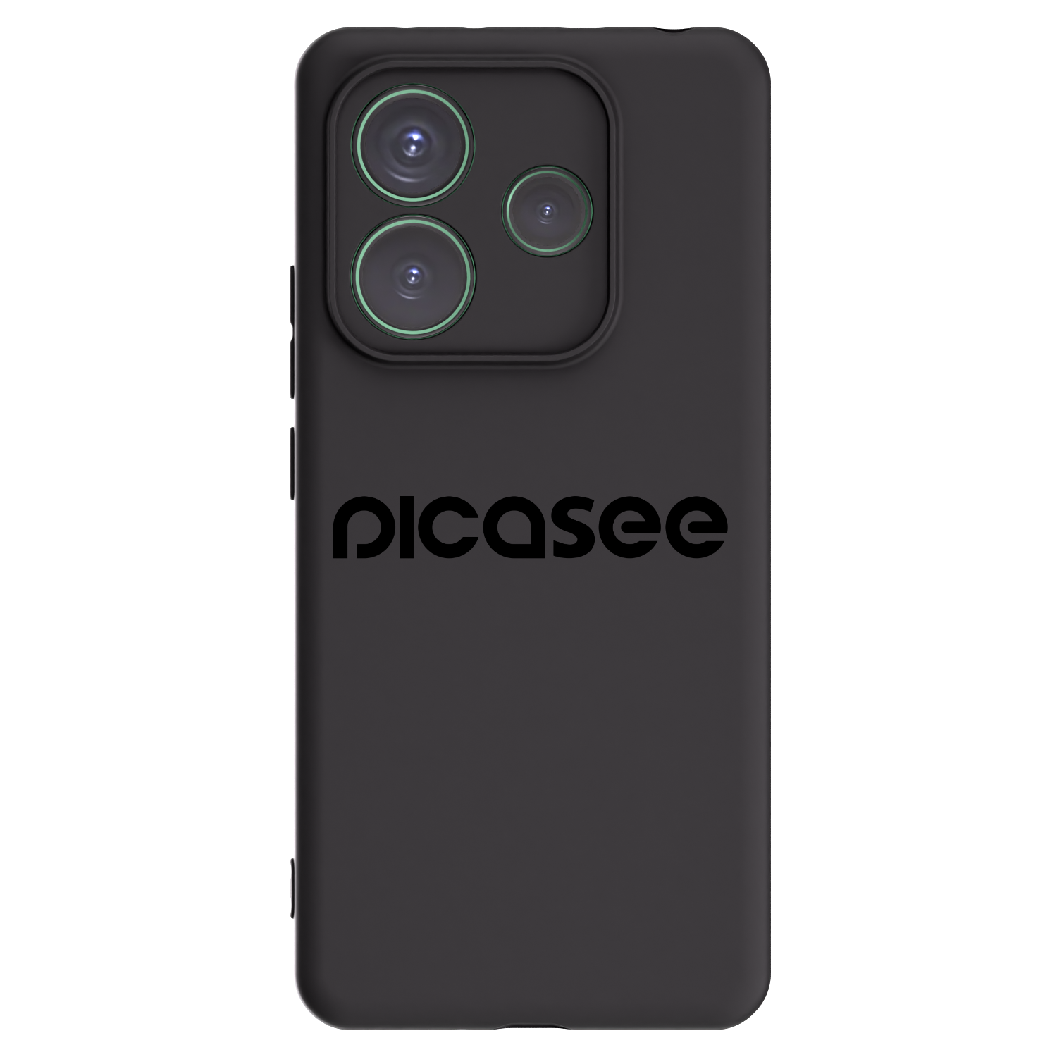 Picasee husă neagră din silicon pentru Xiaomi Redmi Note 14 5G - Picasee - new logo - black