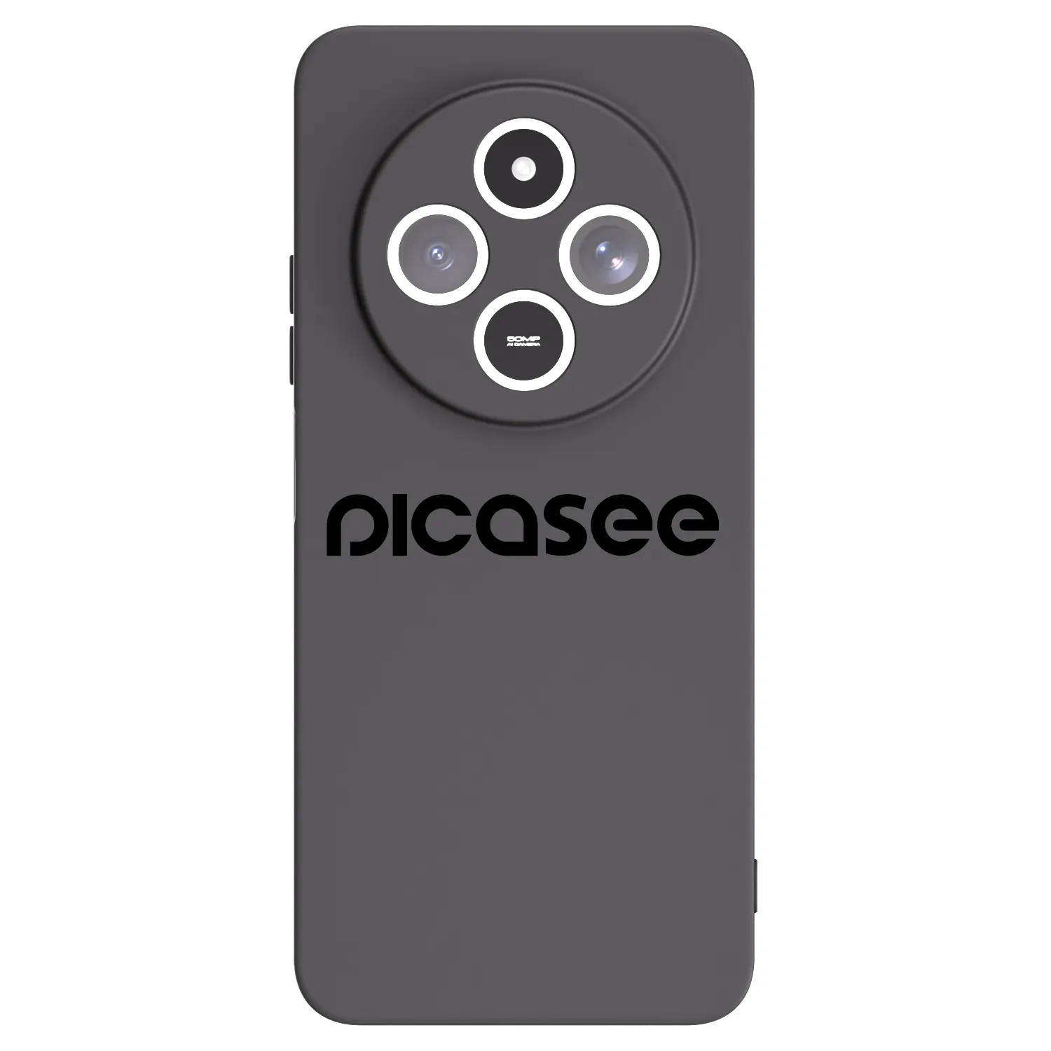 Picasee husă neagră din silicon pentru Xiaomi Redmi 14C - Picasee - new logo - black