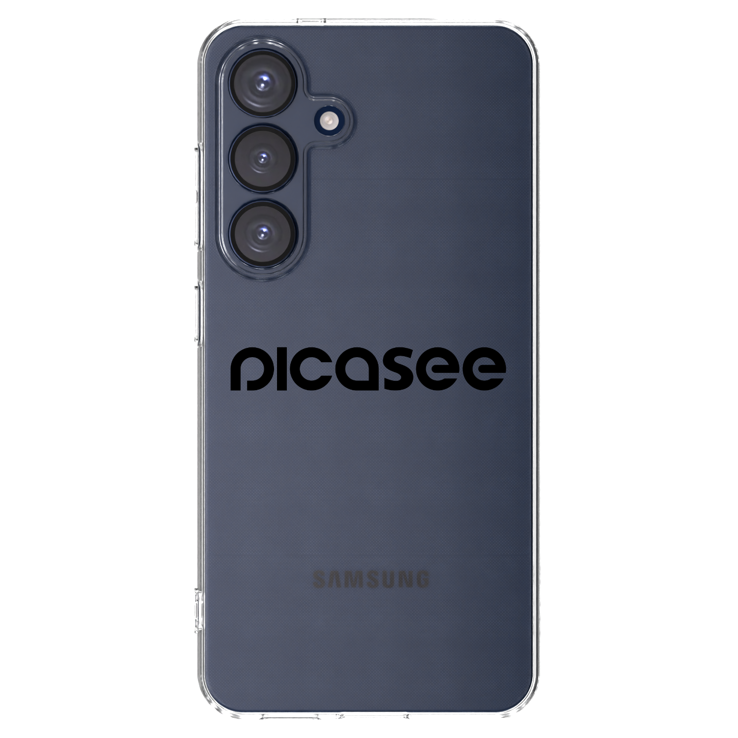 Picasee husă transparentă din silicon pentru Samsung Galaxy S25 5G - Picasee - new logo - black