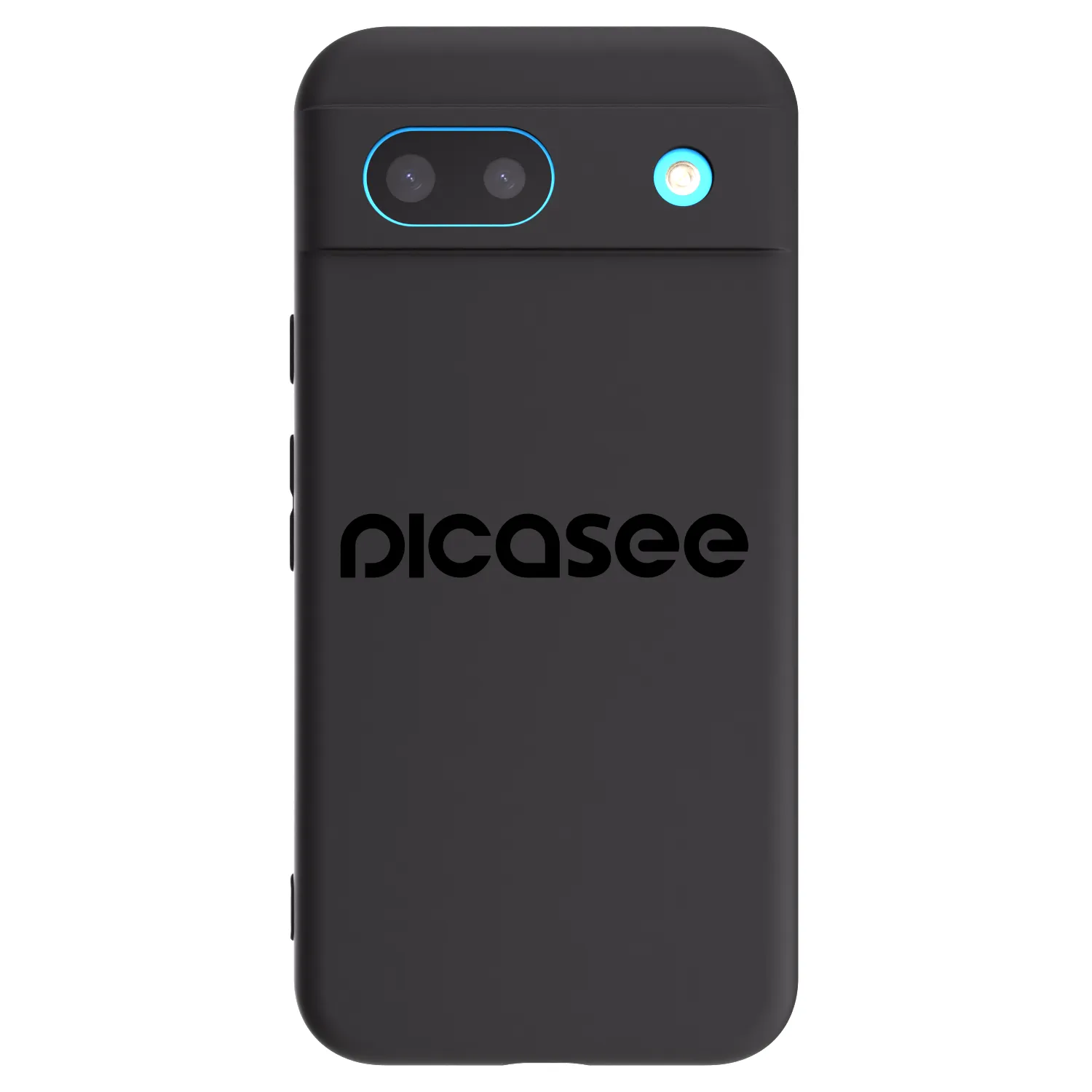 Picasee husă neagră din silicon pentru Google Pixel 8 - Picasee - new logo - black