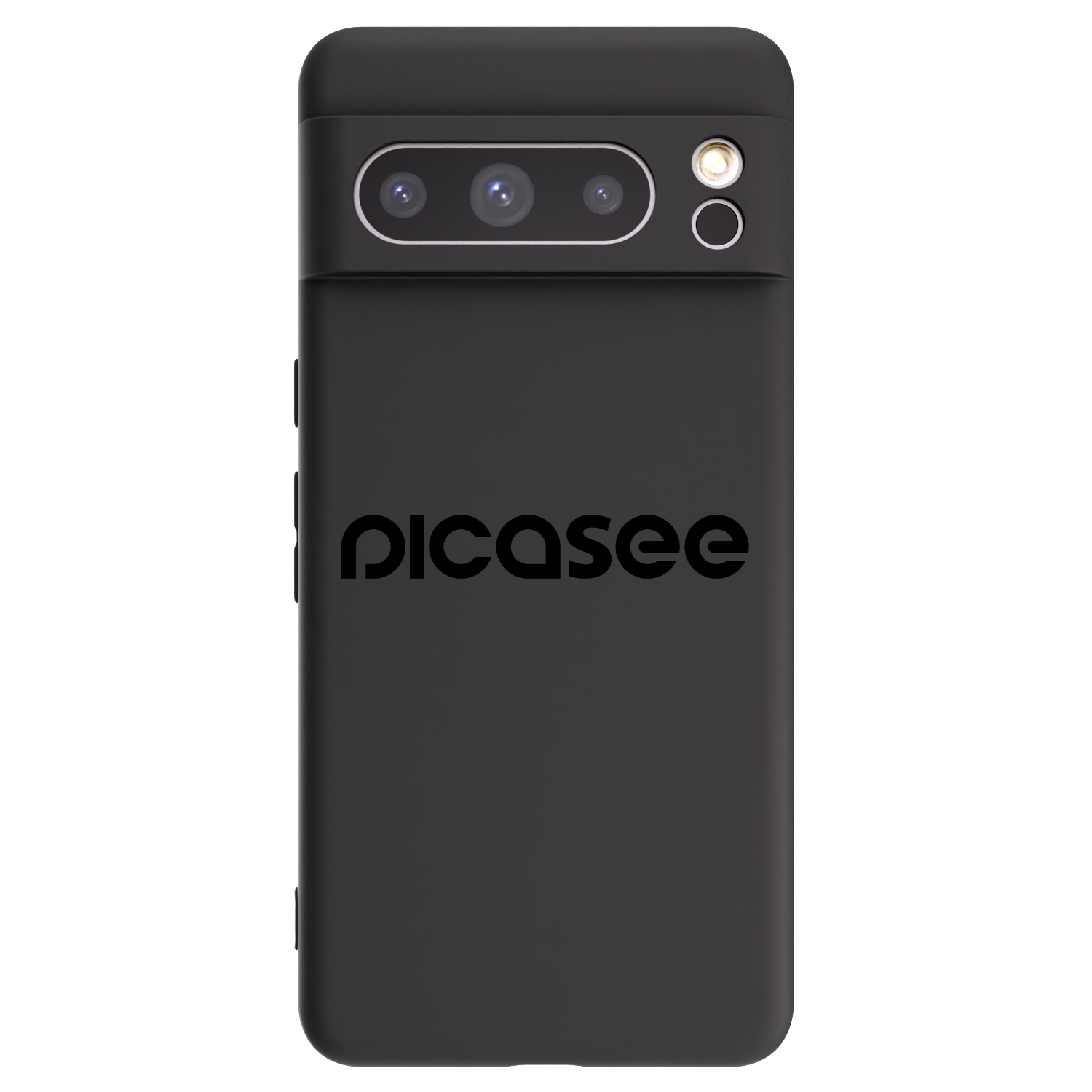 Picasee husă neagră din silicon pentru Google Pixel 8 Pro - Picasee - new logo - black