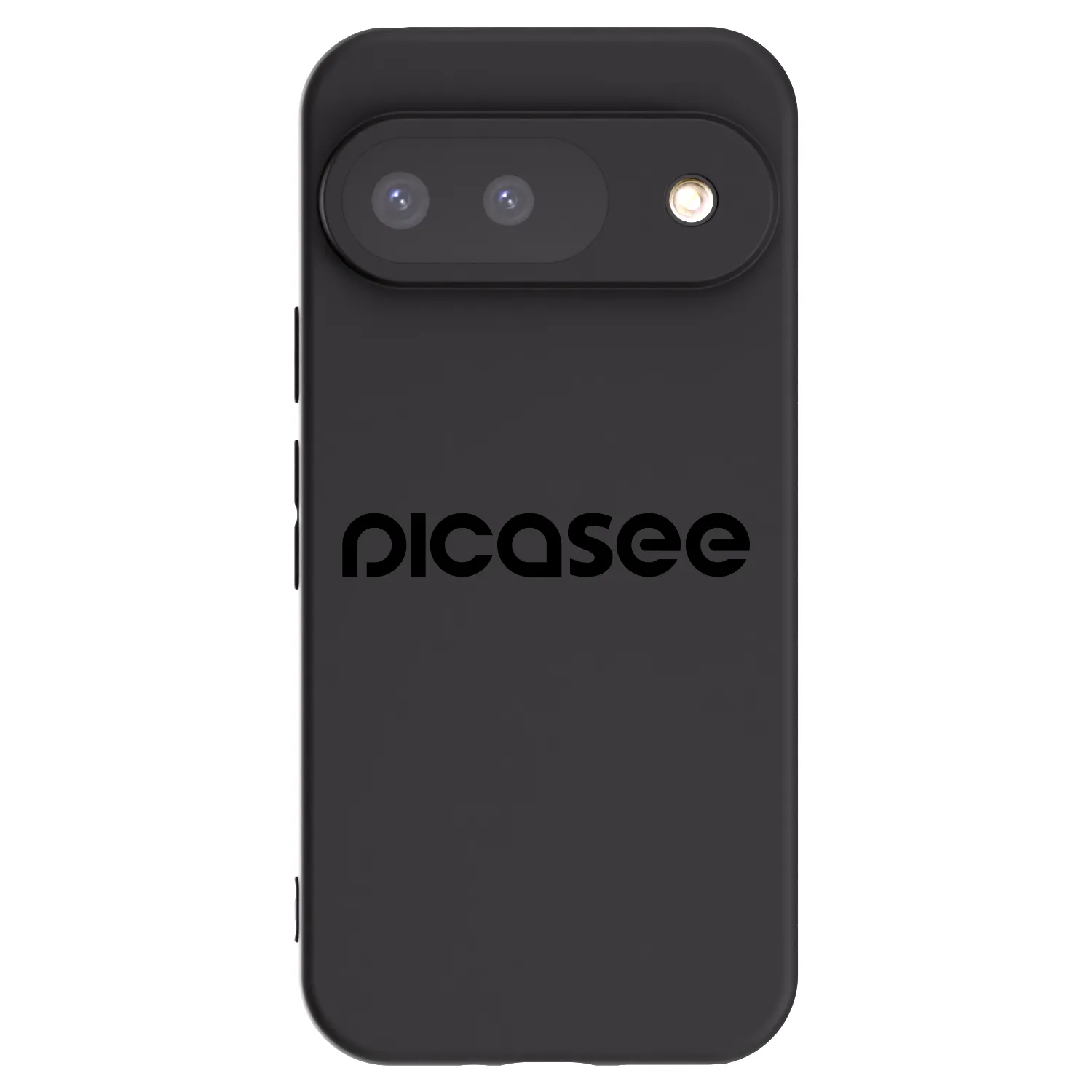 Picasee husă neagră din silicon pentru Google Pixel 9 - Picasee - new logo - black