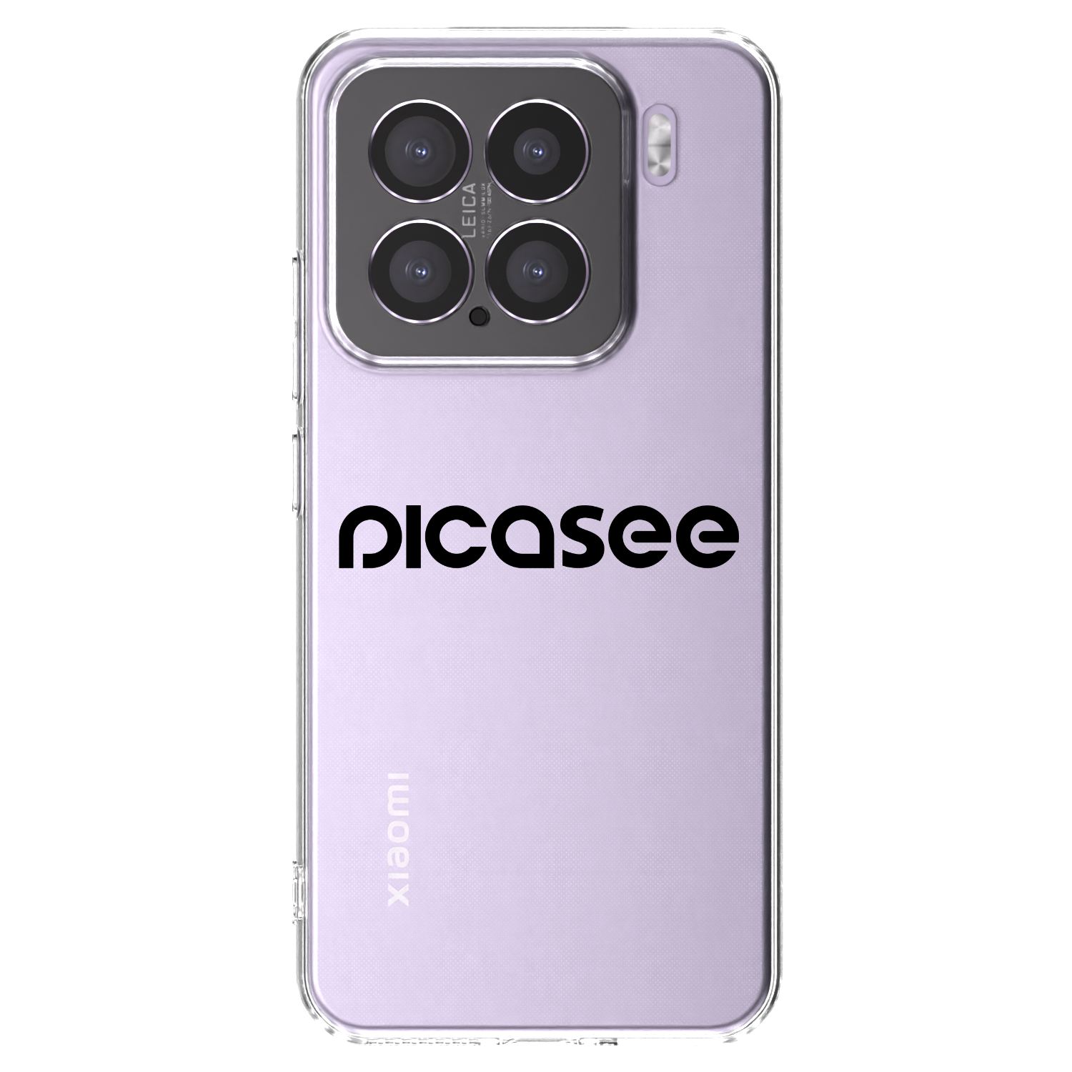 Picasee husă transparentă din silicon pentru Xiaomi 15 - Picasee - new logo - black