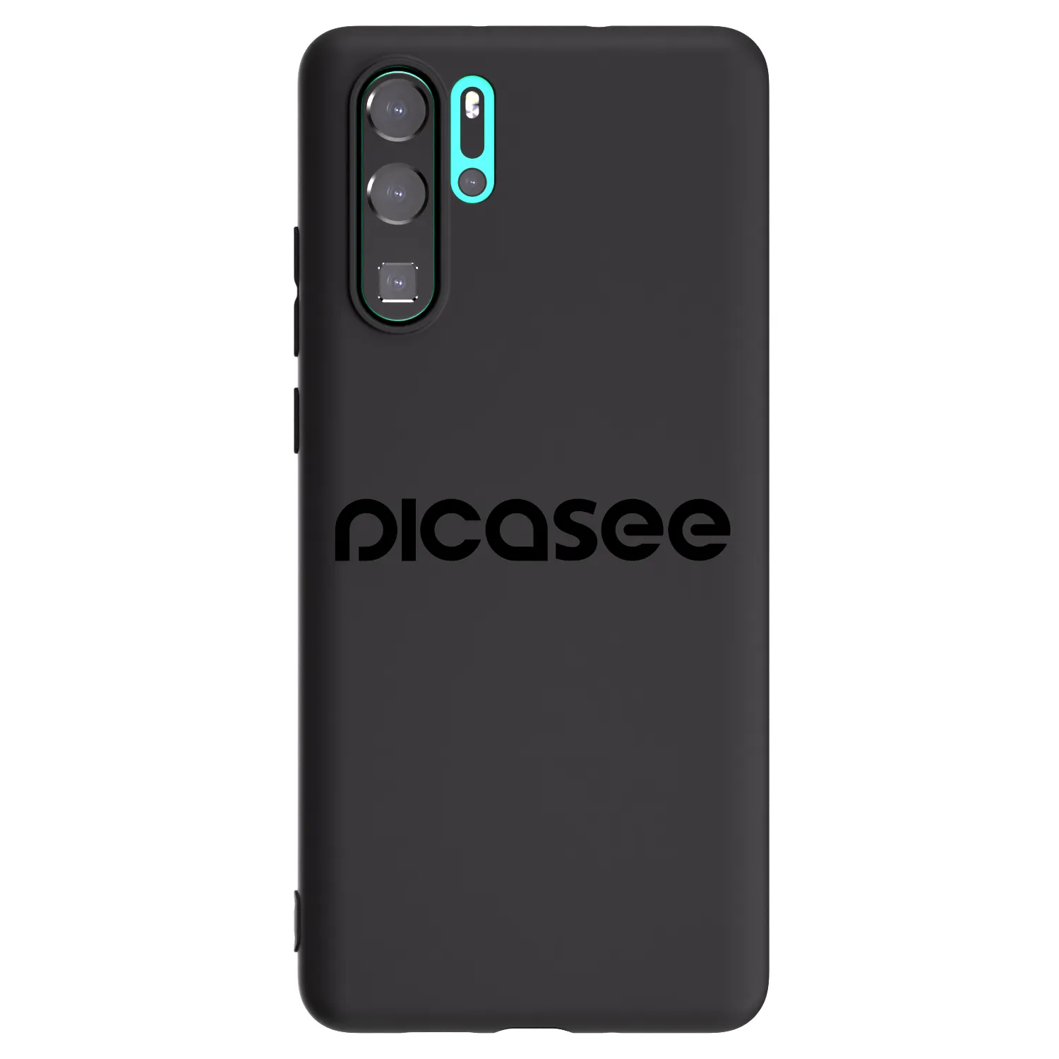 Picasee husă neagră din silicon pentru Huawei P30 Pro - Picasee - new logo - black