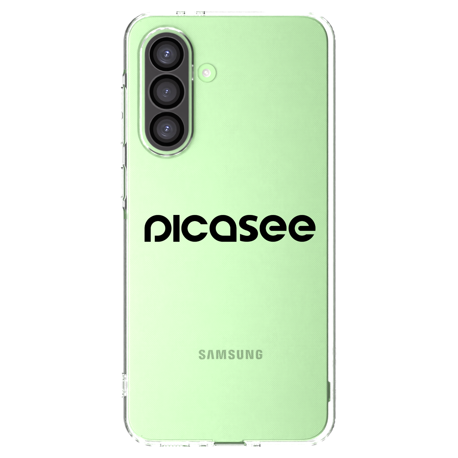 Picasee husă transparentă din silicon pentru Samsung Galaxy A26 5G A266B - Picasee - new logo - black