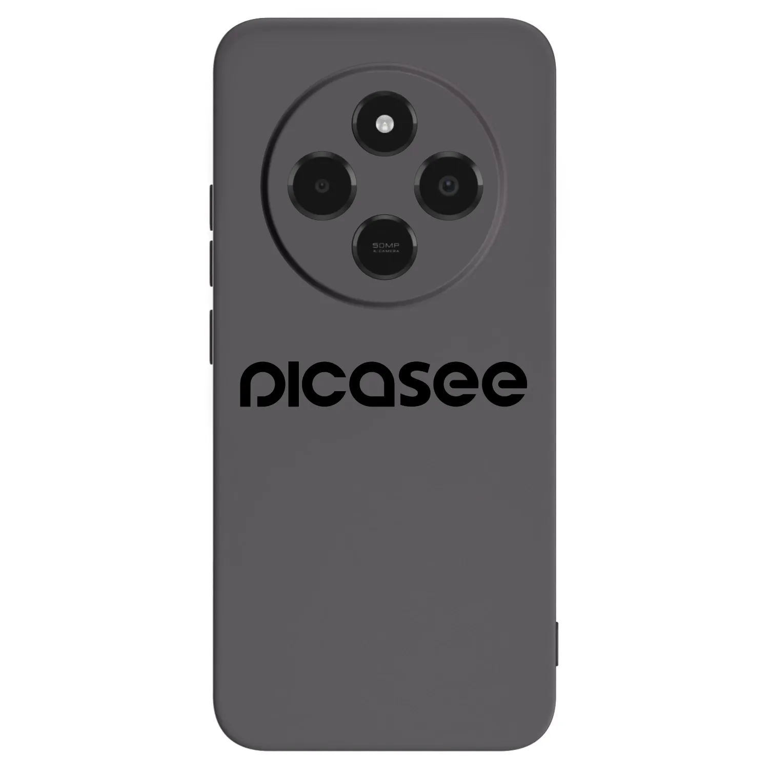 Picasee husă neagră din silicon pentru Xiaomi Poco C75 - Picasee - new logo - black
