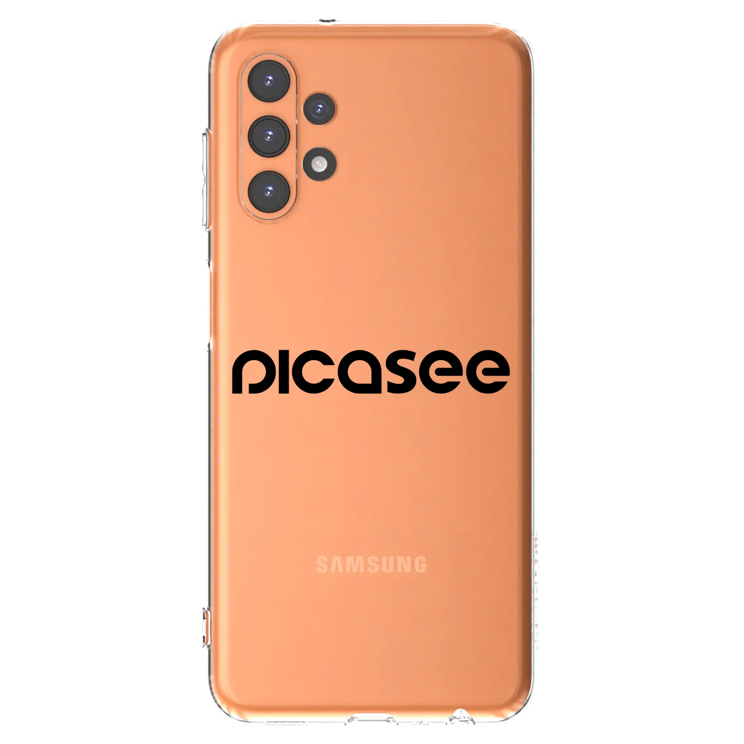 Picasee husă transparentă din silicon pentru Samsung Galaxy A13 5G - Picasee - new logo - black