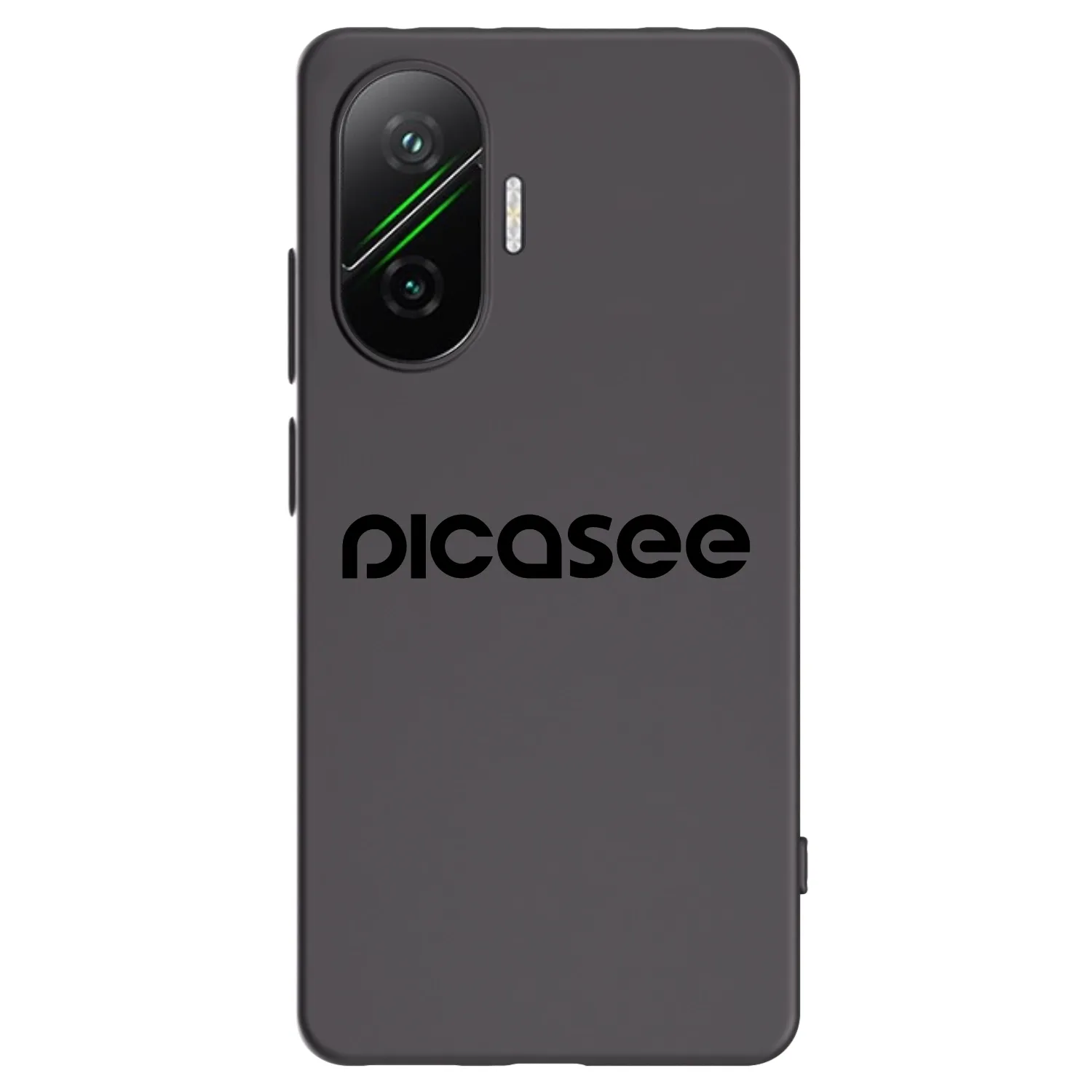 Picasee husă neagră din silicon pentru Xiaomi Poco F7 5G - Picasee - new logo - black