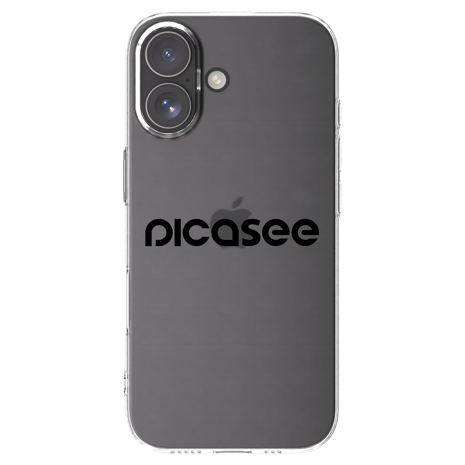 Picasee husă transparentă din silicon pentru Apple iPhone 17 - Picasee - new logo - black