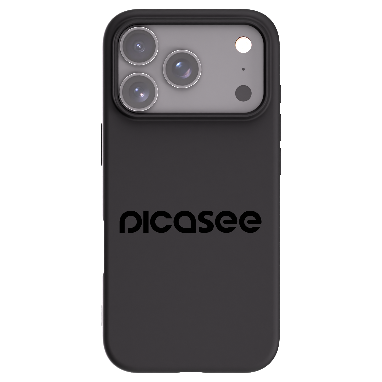Picasee husă neagră din silicon pentru Apple iPhone 17 Pro - Picasee - new logo - black