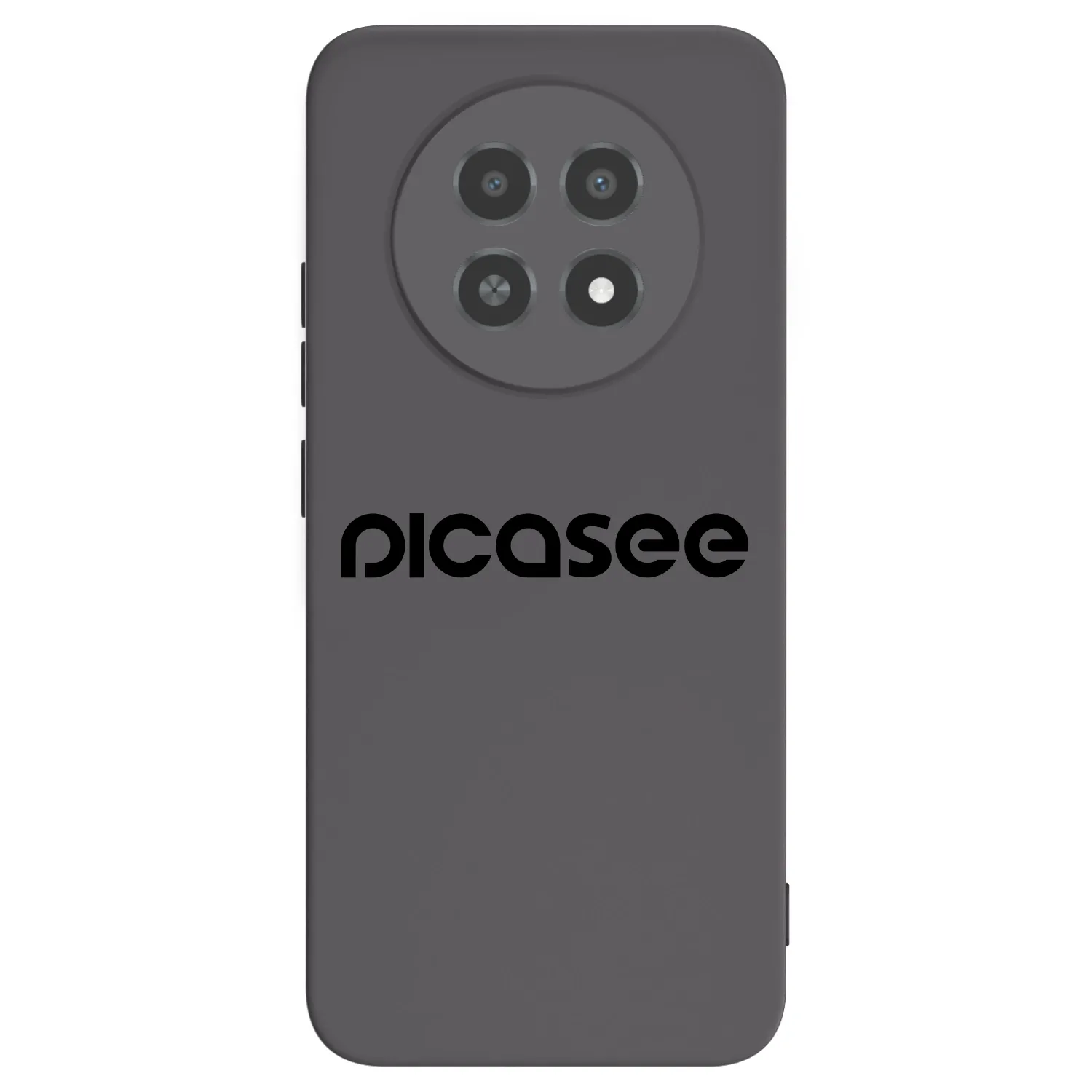Picasee husă neagră din silicon pentru Realme 12X - Picasee - new logo - black