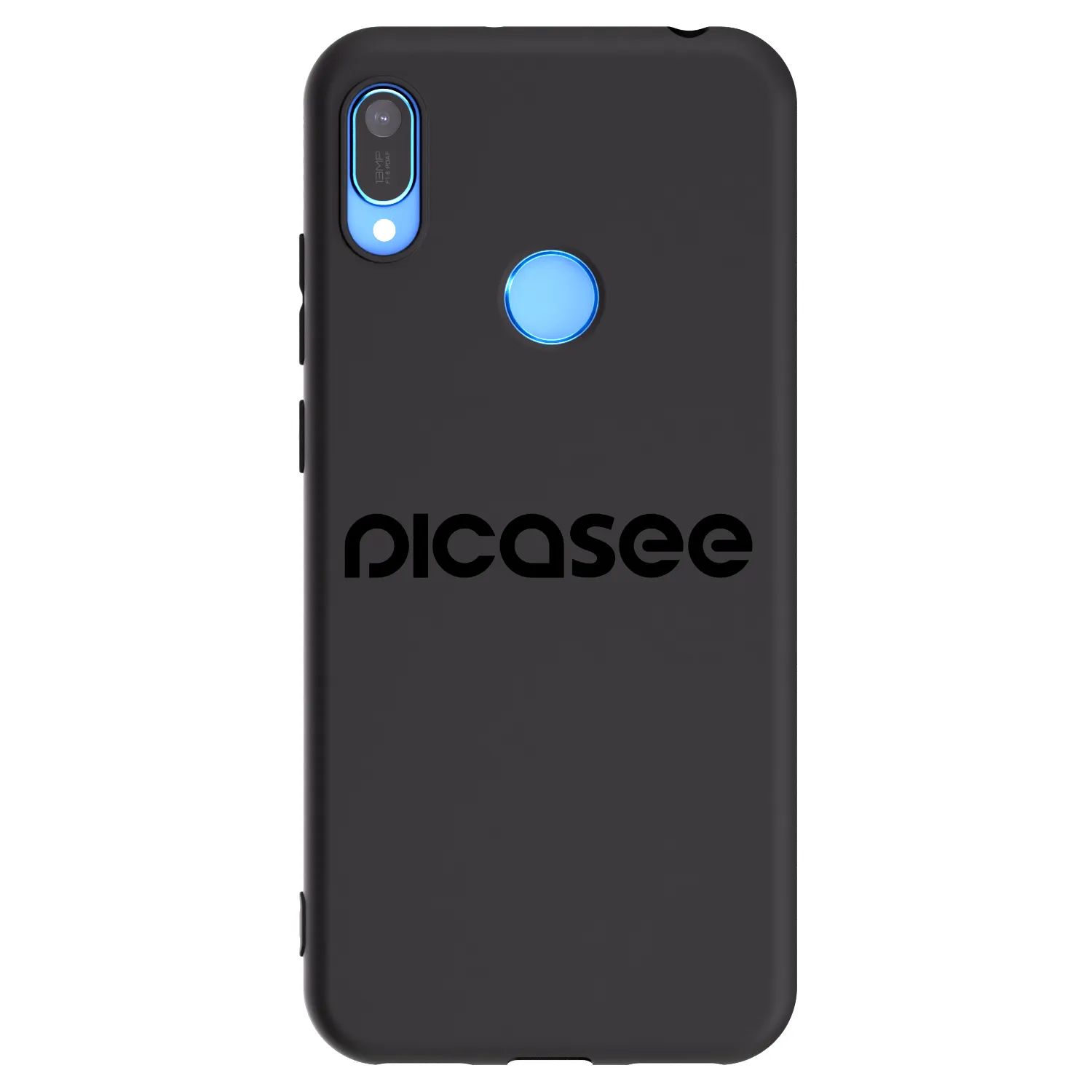 Picasee husă neagră din silicon pentru Huawei Y6 2019 - Picasee - new logo - black