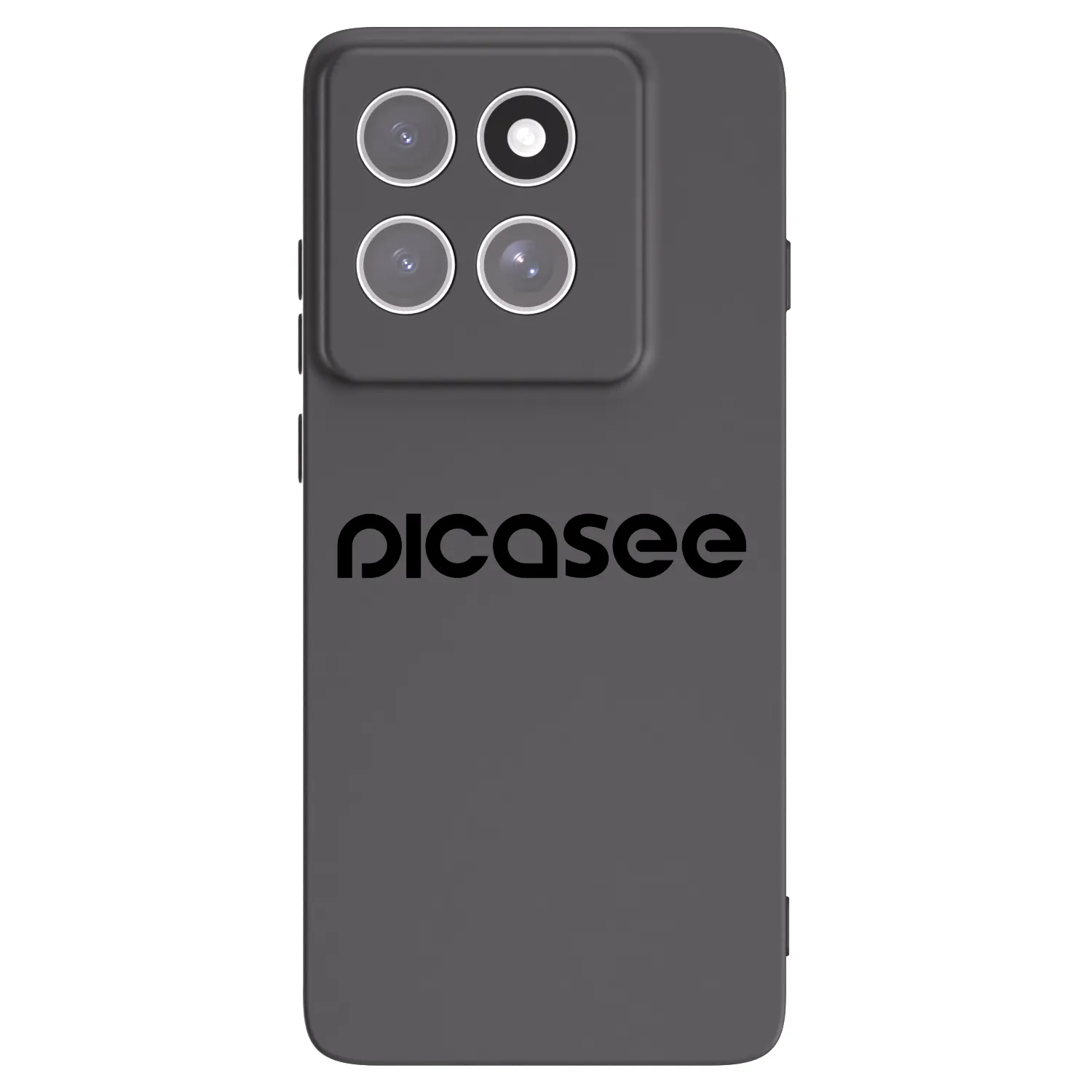 Picasee husă neagră din silicon pentru Motorola Edge 60 Pro - Picasee - new logo - black