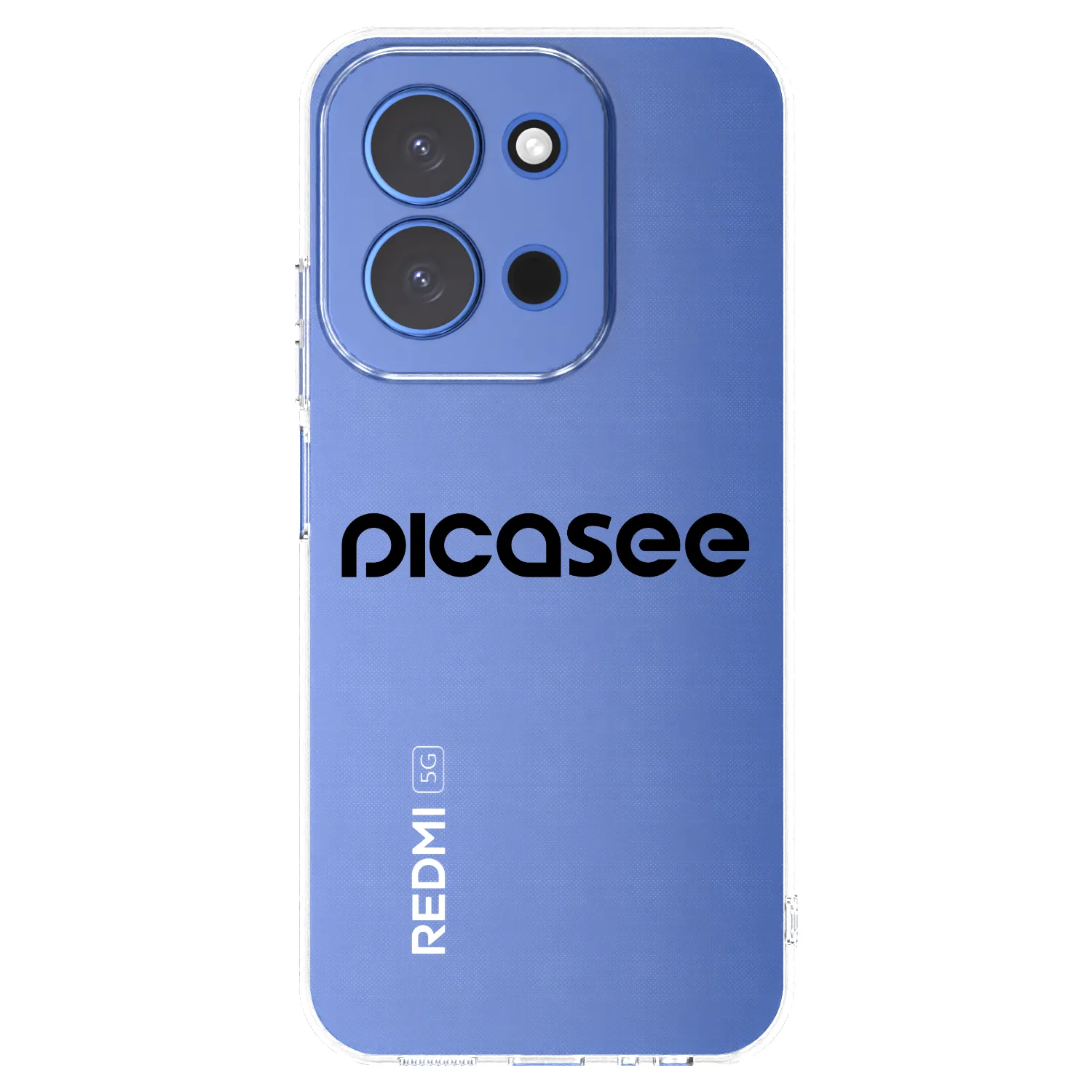 Picasee husă transparentă din silicon pentru Xiaomi Redmi 15C 4G - Picasee - new logo - black