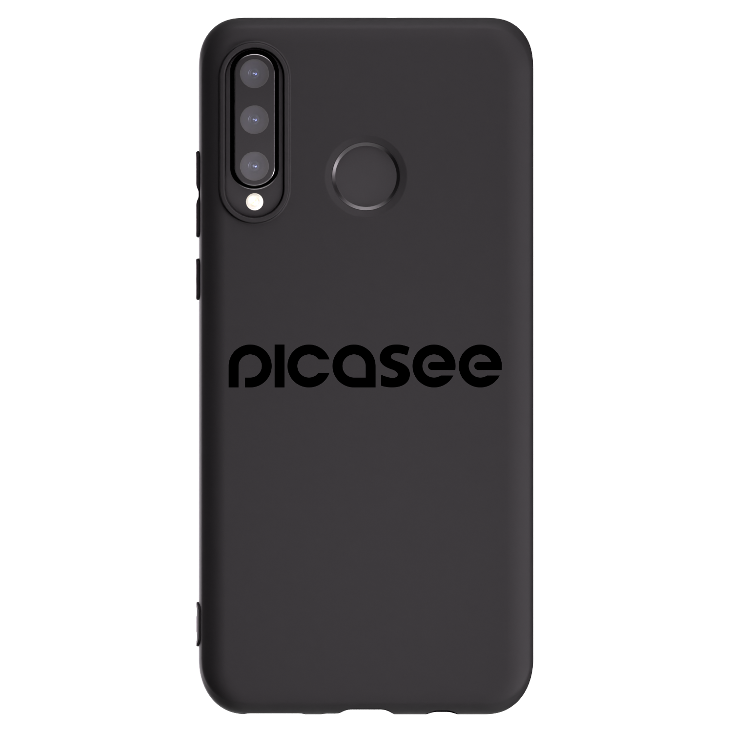 Picasee husă neagră din silicon pentru Huawei P30 Lite - Picasee - new logo - black