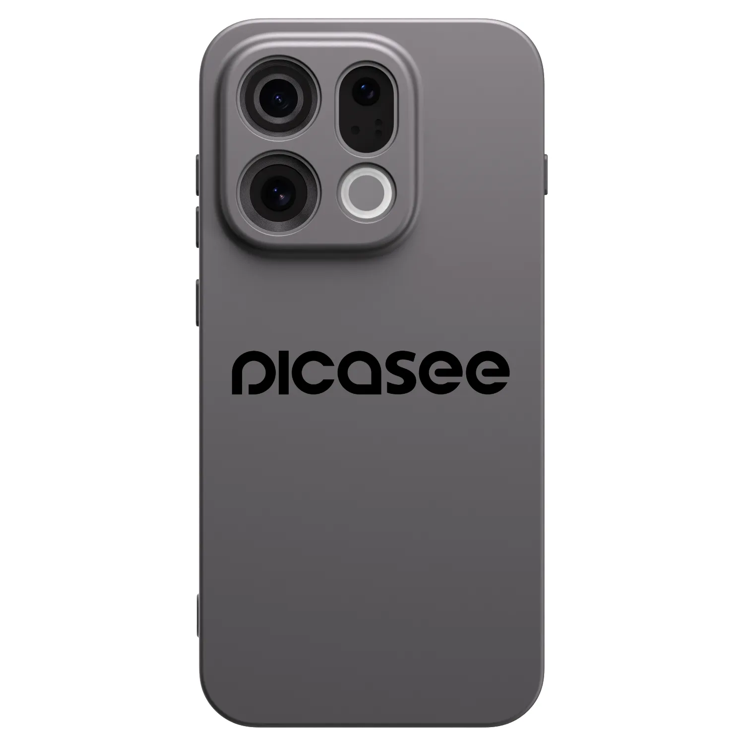 Picasee husă neagră din silicon pentru OPPO Find X9 - Picasee - new logo - black