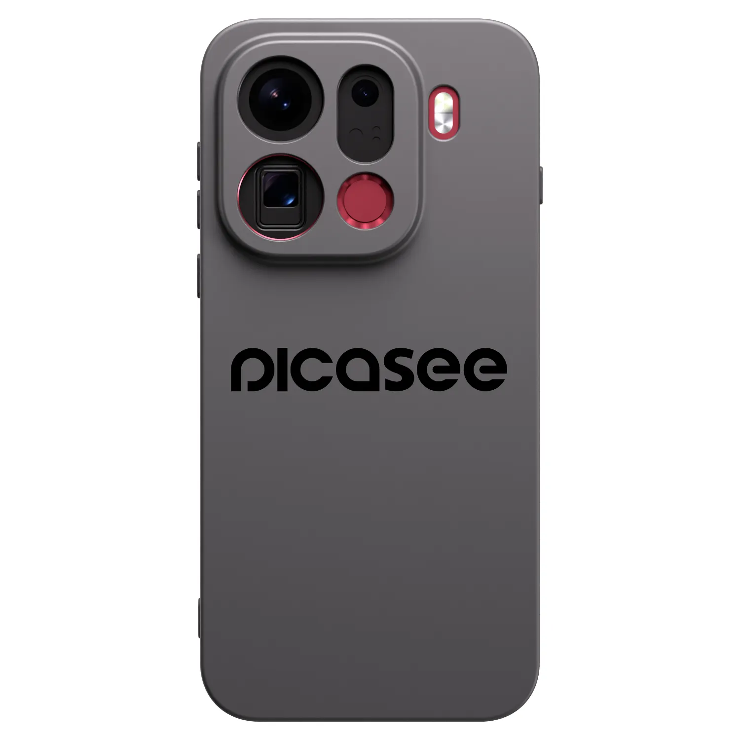Picasee husă neagră din silicon pentru OPPO Find X9 Pro - Picasee - new logo - black