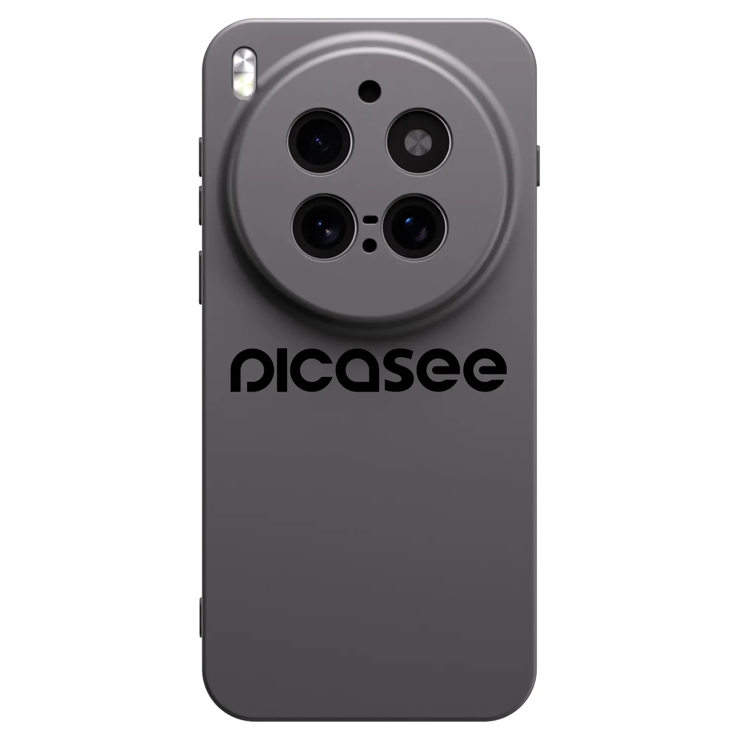 Picasee husă neagră din silicon pentru Vivo X300 Pro - Picasee - new logo - black