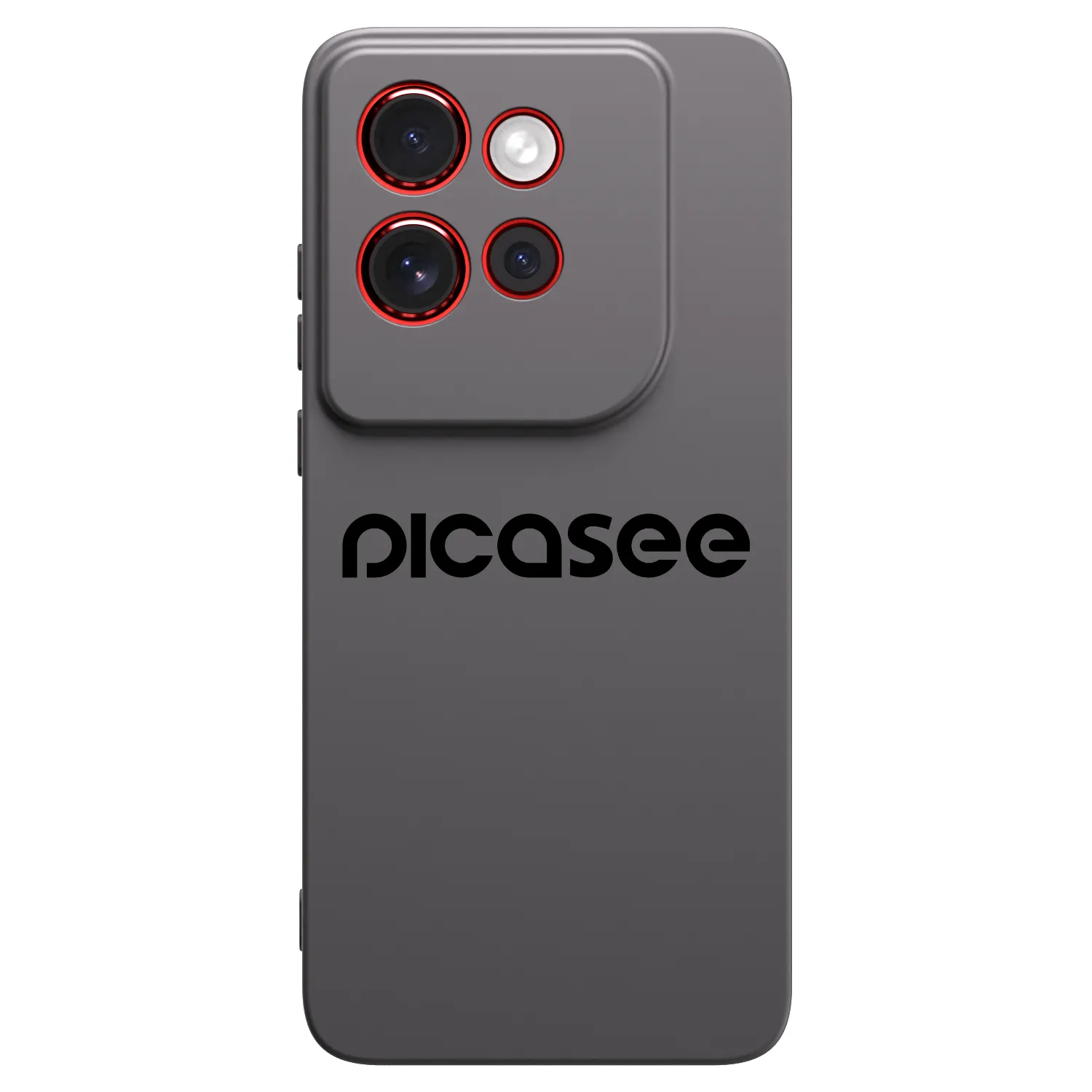 Picasee husă neagră din silicon pentru Motorola Edge 60 Neo 5G - Picasee - new logo - black