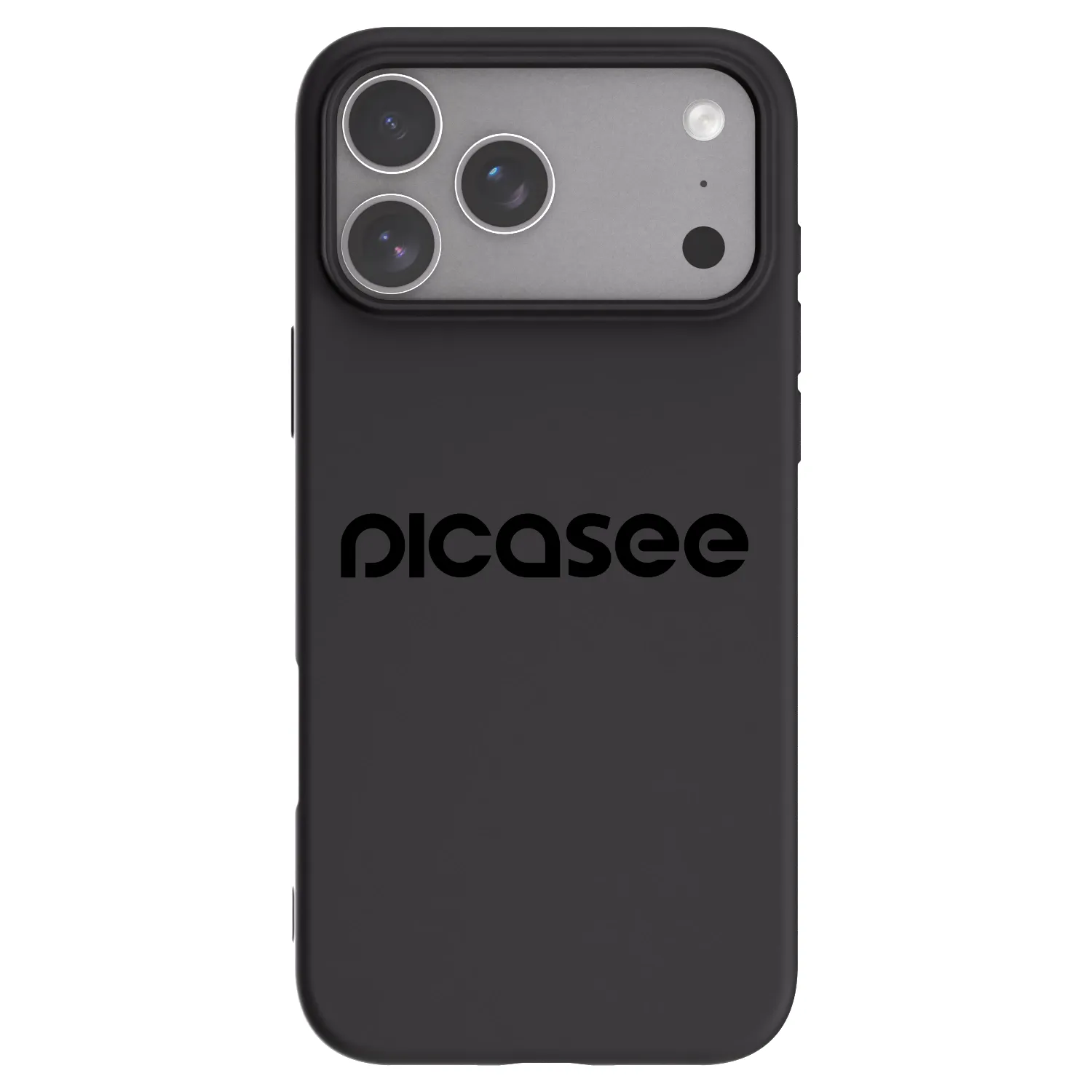 Picasee husă neagră din silicon pentru Apple iPhone 18 Pro Max - Picasee - new logo - black