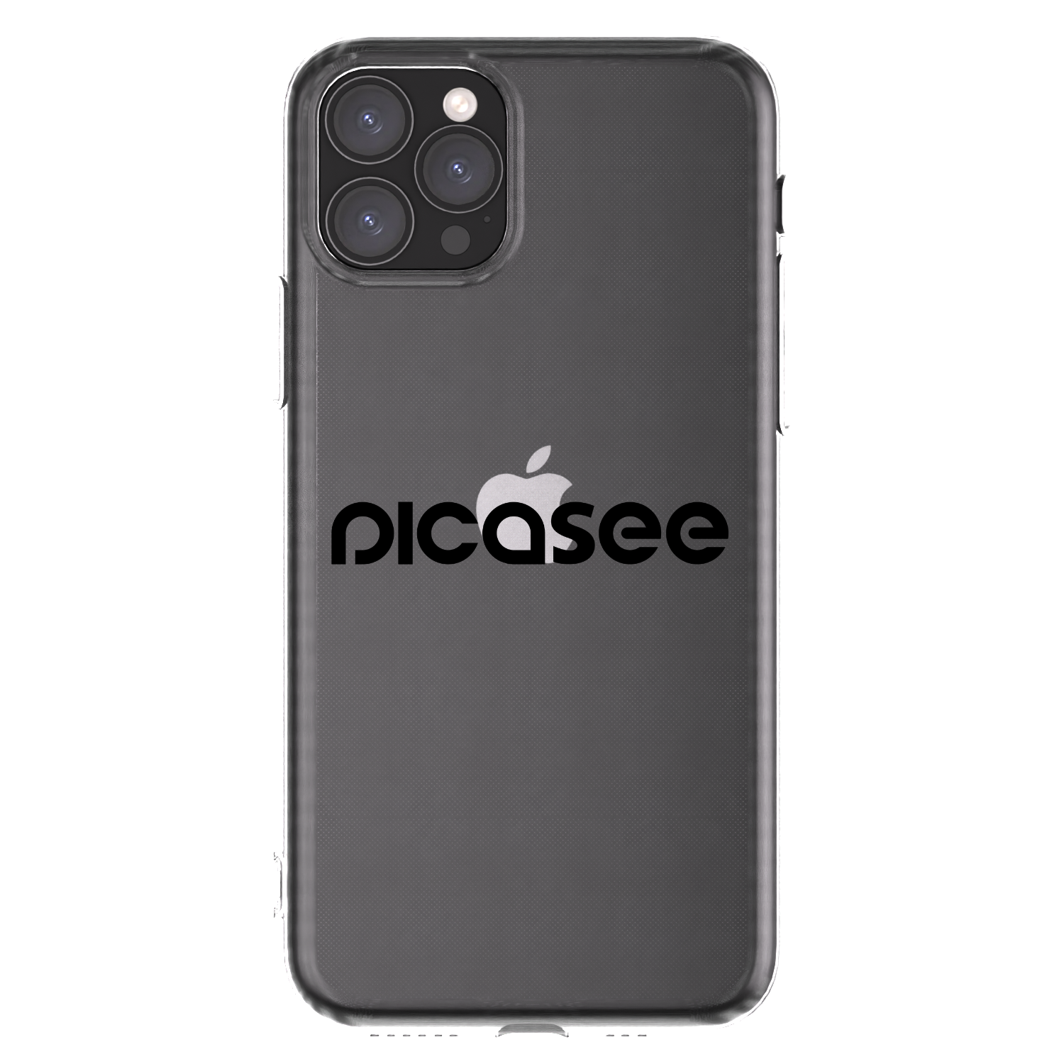Picasee husă transparentă din silicon pentru Apple iPhone 11 Pro - Picasee - new logo - black