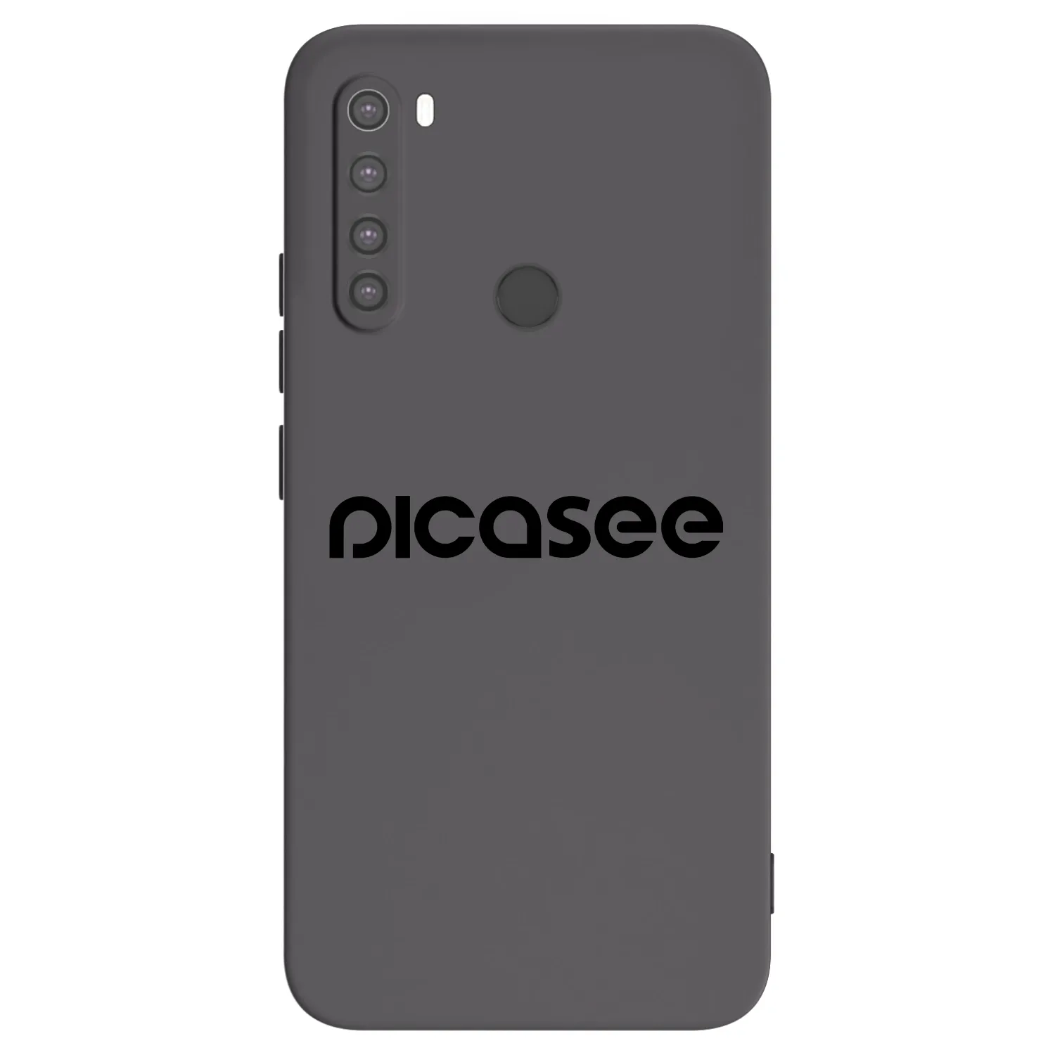 Picasee husă neagră din silicon pentru Xiaomi Redmi Note 8 - Picasee - new logo - black