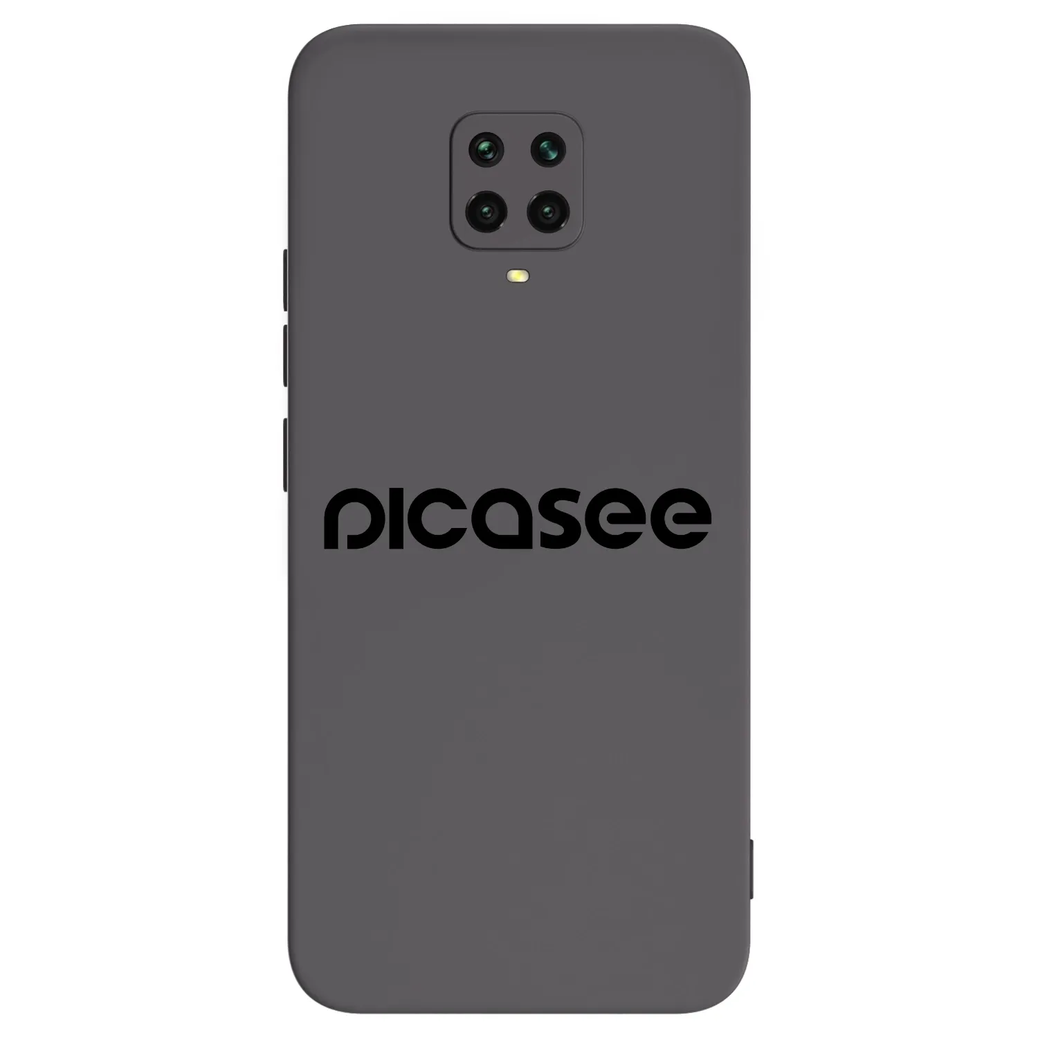 Picasee husă neagră din silicon pentru Xiaomi Redmi Note 9 Pro - Picasee - new logo - black