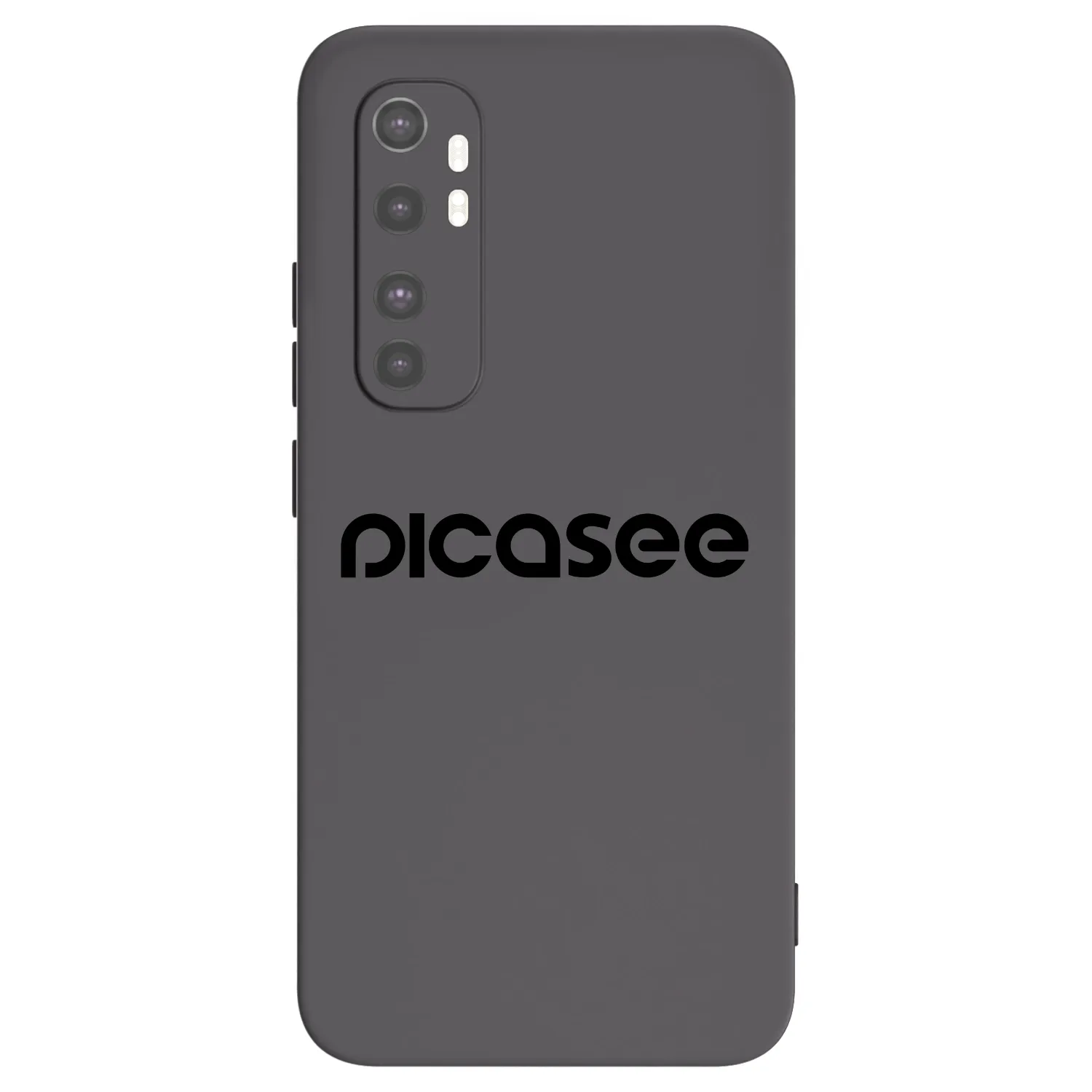 Picasee husă neagră din silicon pentru Xiaomi Mi Note 10 Lite - Picasee - new logo - black