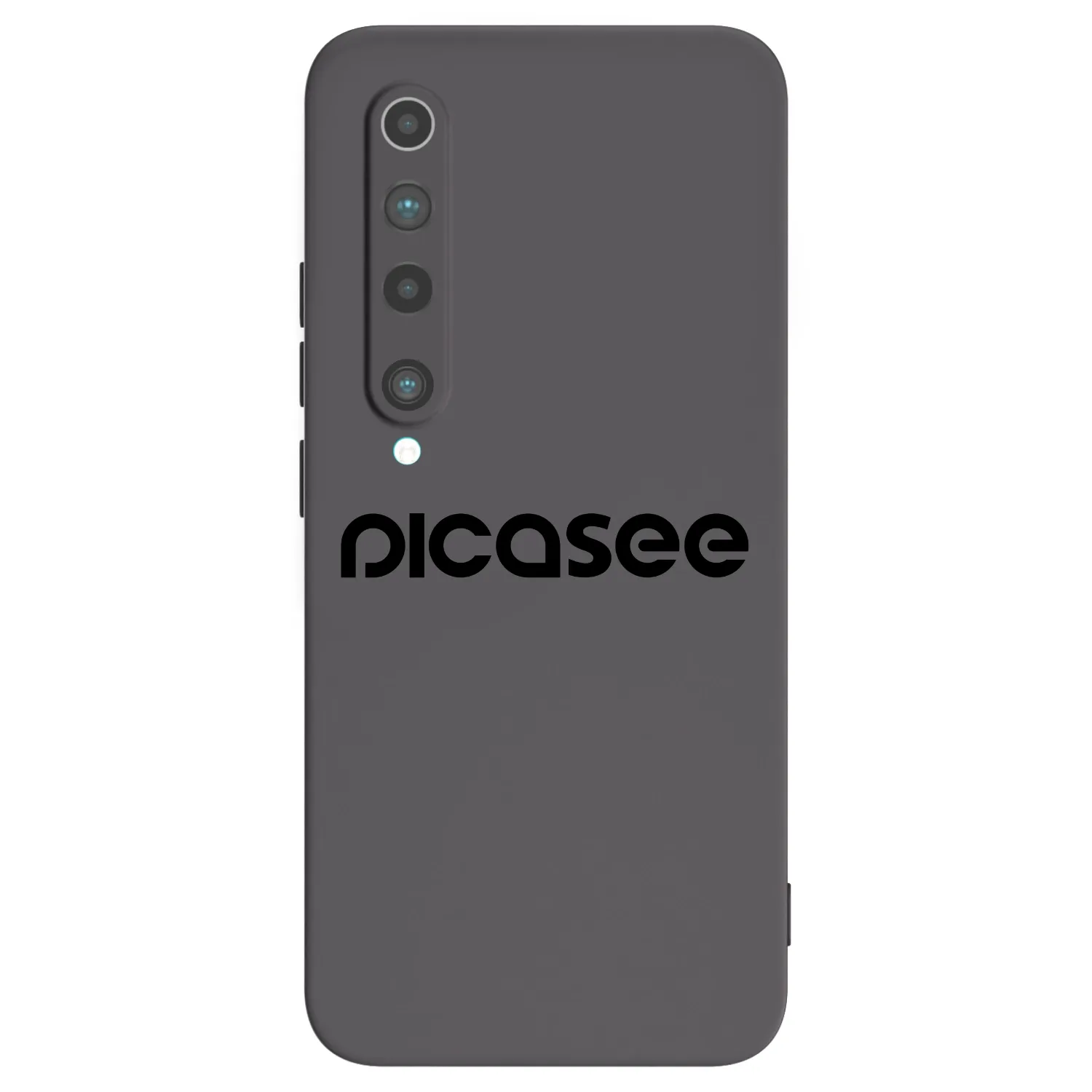 Picasee husă neagră din silicon pentru Xiaomi Mi 10 - Picasee - new logo - black