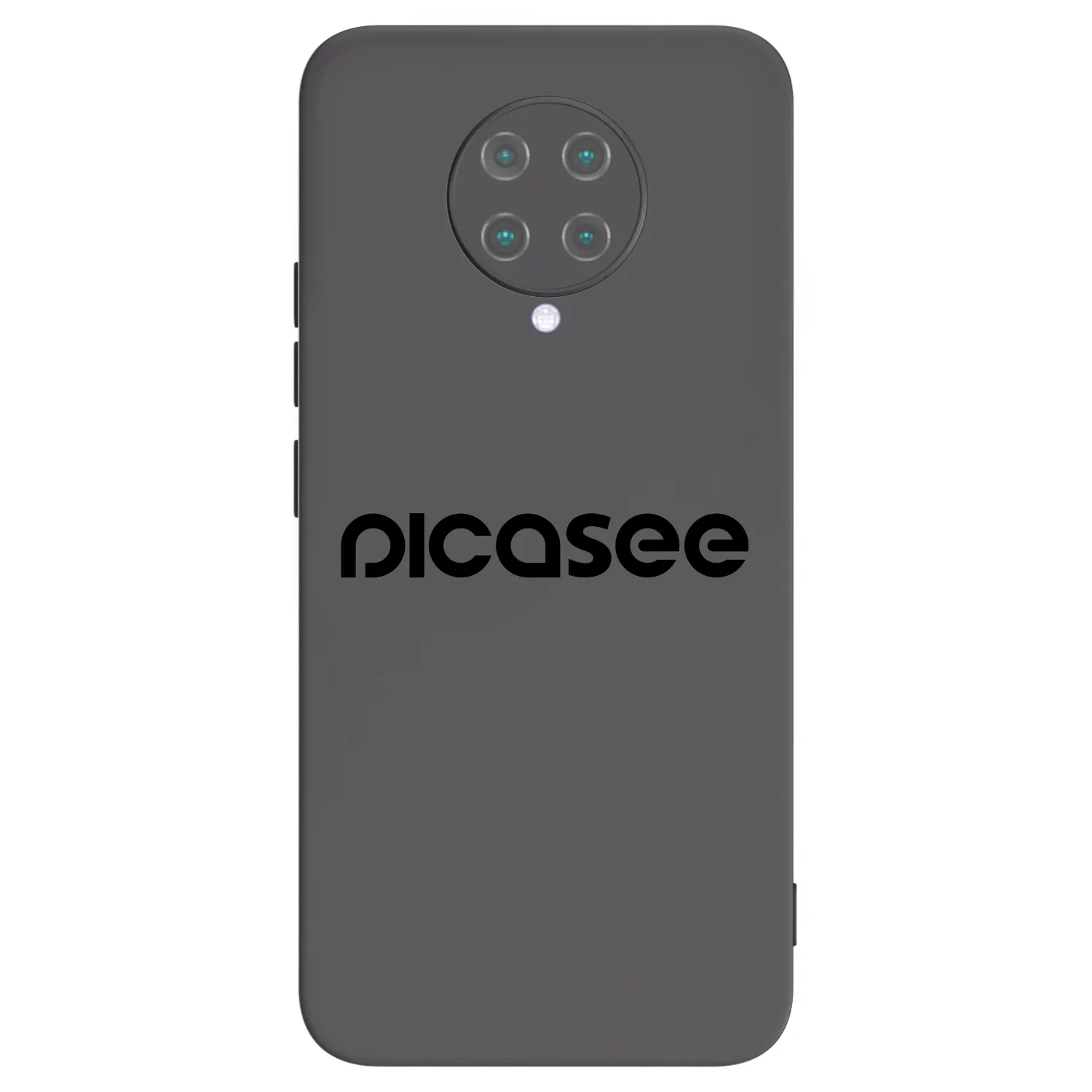 Picasee husă neagră din silicon pentru Xiaomi Poco F2 Pro - Picasee - new logo - black