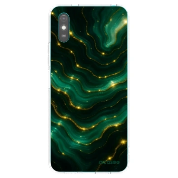 Picasee husă transparentă din silicon pentru Xiaomi Redmi 9A - Emerald