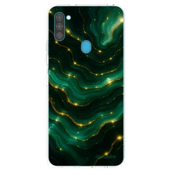Picasee husă transparentă din silicon pentru Samsung Galaxy M11 - Emerald