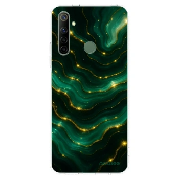 Picasee husă transparentă din silicon pentru Realme 6i - Emerald