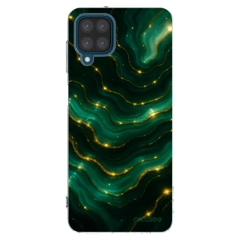 Picasee husă transparentă din silicon pentru Samsung Galaxy A12 A125F - Emerald