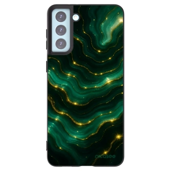 Picasee husă neagră din silicon pentru Samsung Galaxy S21+ 5G G996F - Emerald