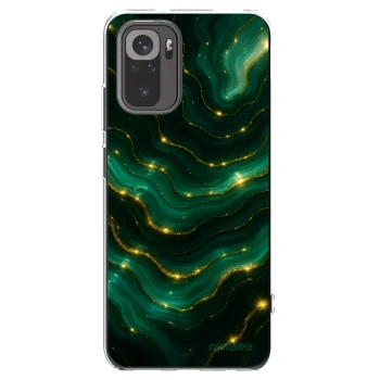 Picasee husă transparentă din silicon pentru Xiaomi Redmi Note 10S - Emerald