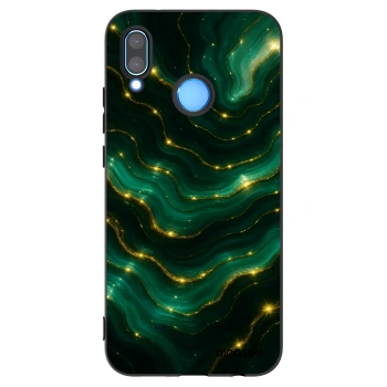 Picasee husă neagră din silicon pentru Huawei P20 Lite - Emerald