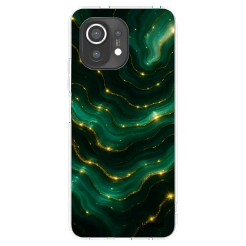 Picasee husă transparentă din silicon pentru Xiaomi Mi 11 - Emerald