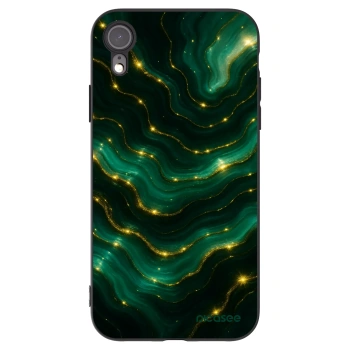 Picasee husă neagră din silicon pentru Apple iPhone XR - Emerald