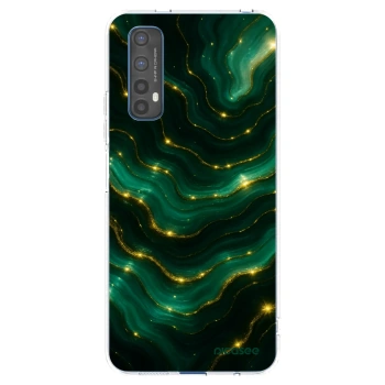 Picasee husă transparentă din silicon pentru Realme 7 - Emerald