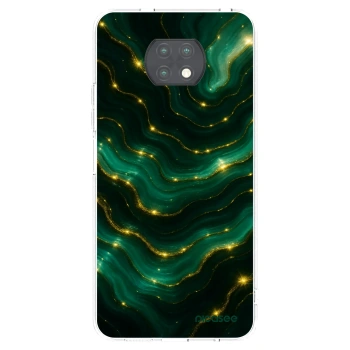 Picasee husă transparentă din silicon pentru Xiaomi Redmi Note 9T - Emerald