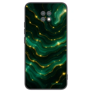 Picasee husă neagră din silicon pentru Xiaomi Redmi Note 9T - Emerald