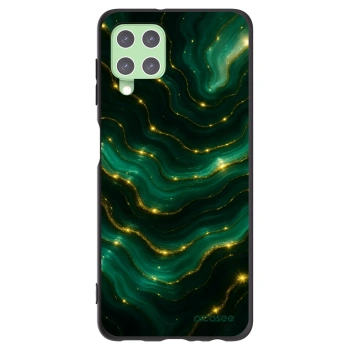 Picasee husă neagră din silicon pentru Samsung Galaxy A22 A225F 4G - Emerald