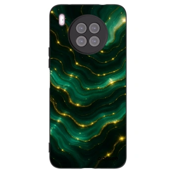 Picasee husă neagră din silicon pentru Huawei Nova 8i - Emerald