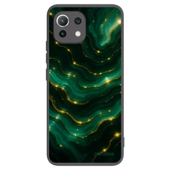 Picasee husă neagră din silicon pentru Xiaomi 11 Lite 5G NE - Emerald