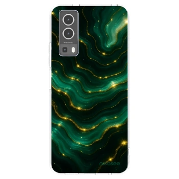 Picasee husă transparentă din silicon pentru Vivo Y72 5G - Emerald