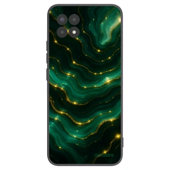 Picasee husă neagră din silicon pentru Realme 8i - Emerald